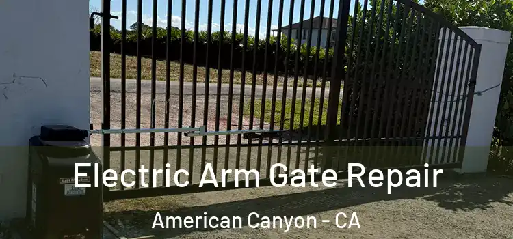 Electric Arm Gate Repair American Canyon - CA